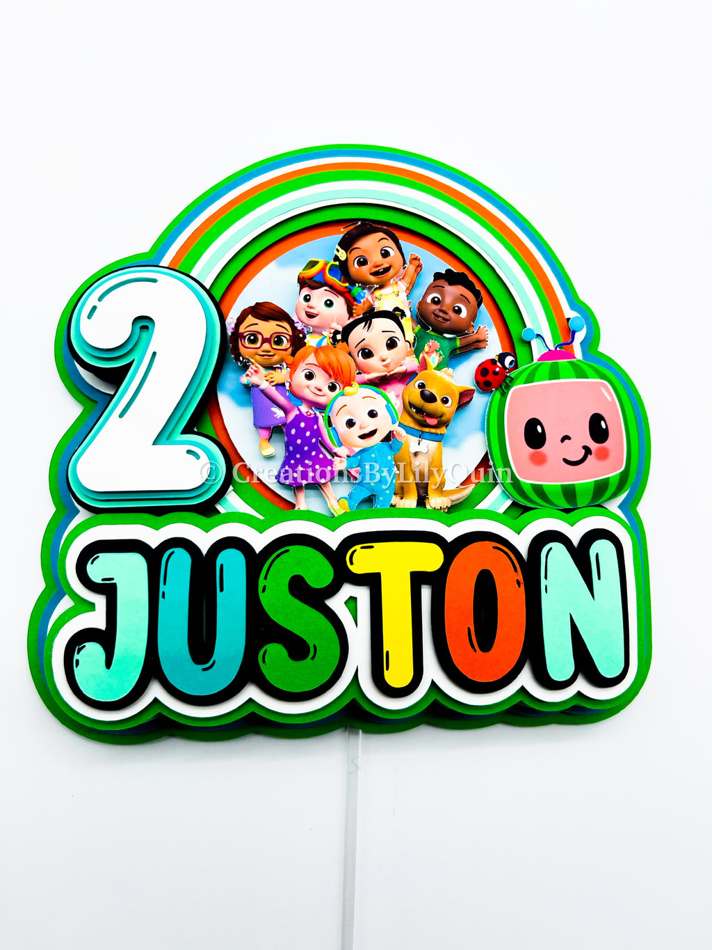 CUSTOM 3D CAKE TOPPER