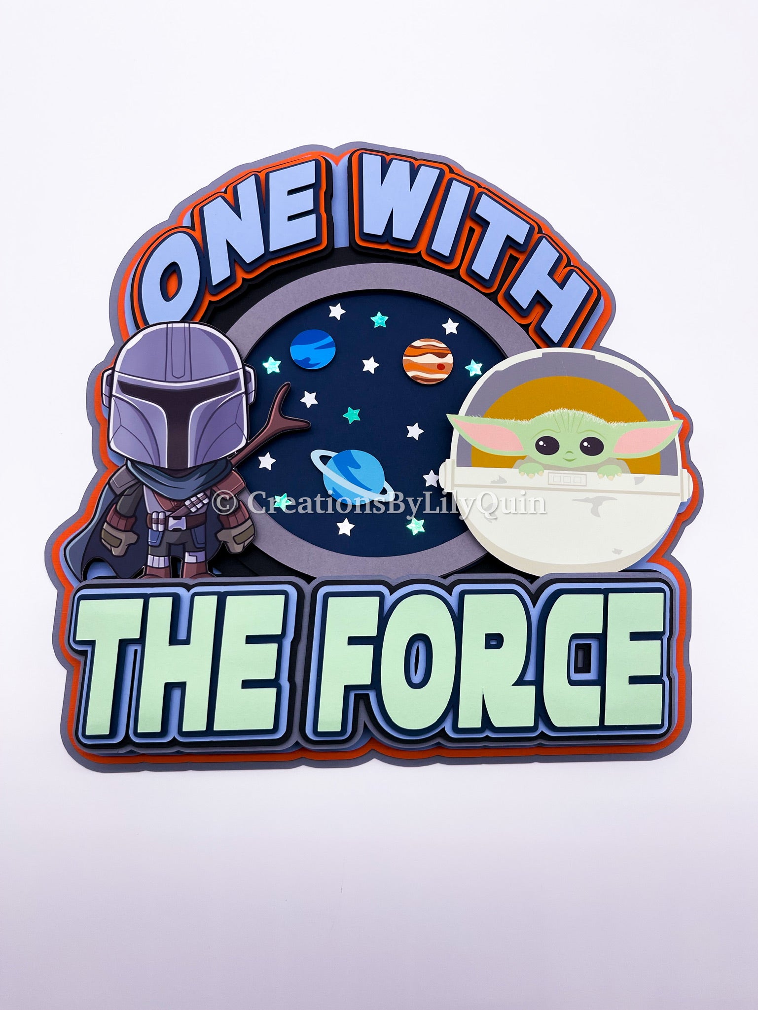 CUSTOM 3D CAKE TOPPER