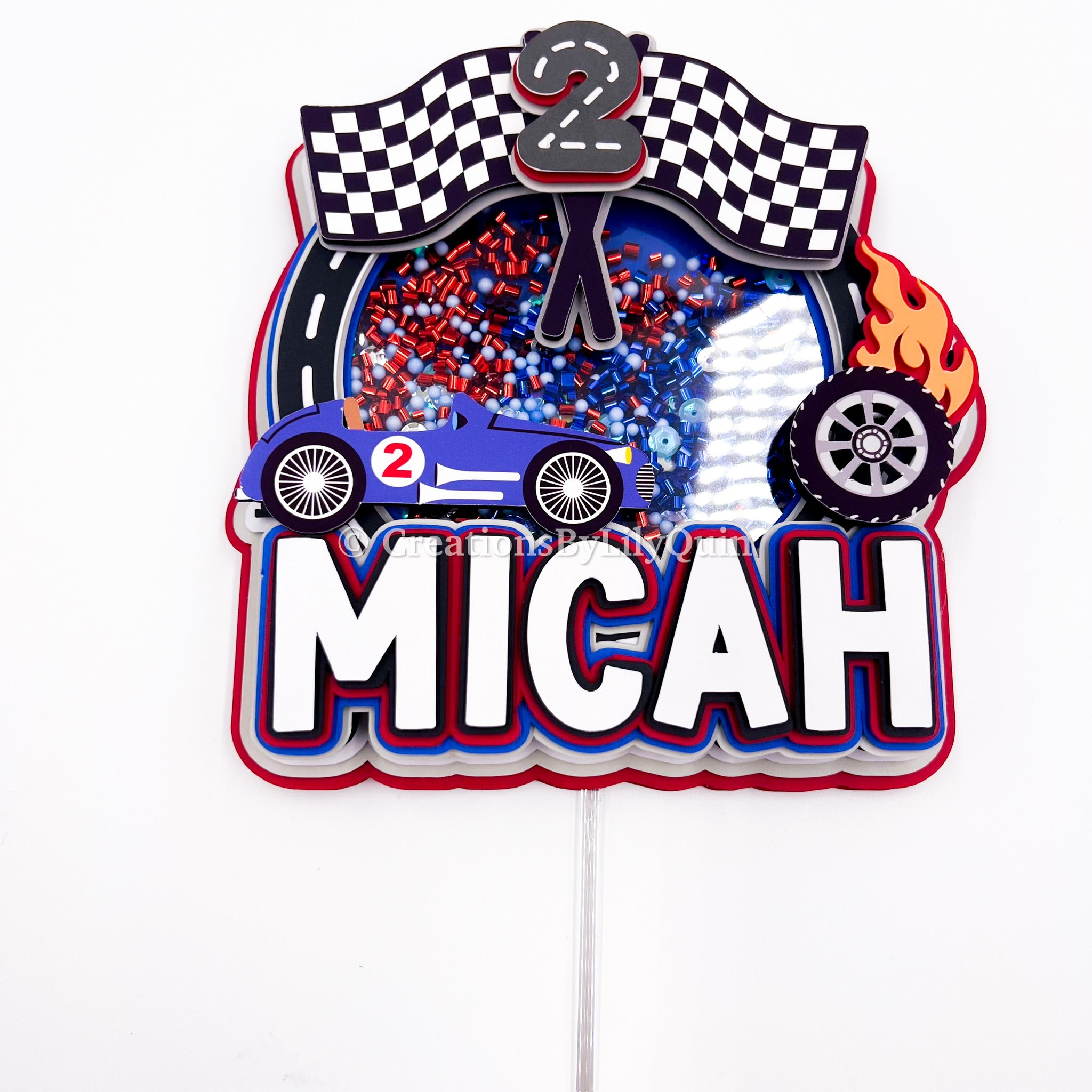 CUSTOM 3D CAKE TOPPER