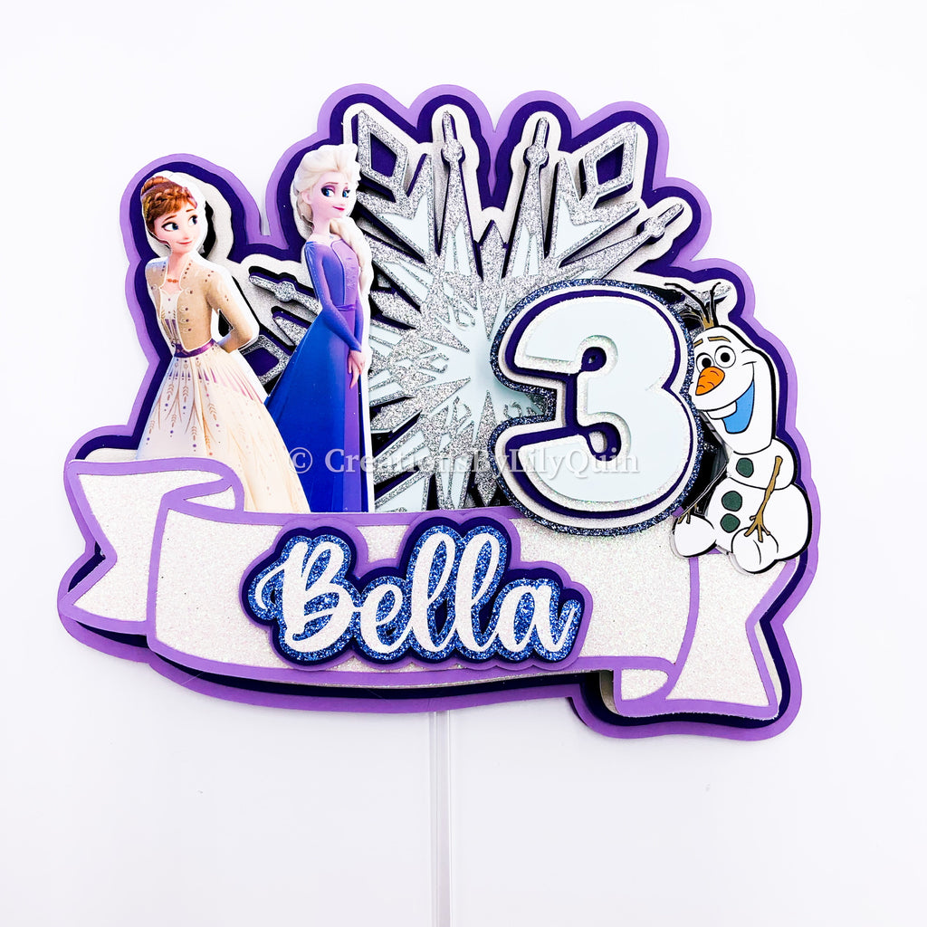 CUSTOM 3D CAKE TOPPER