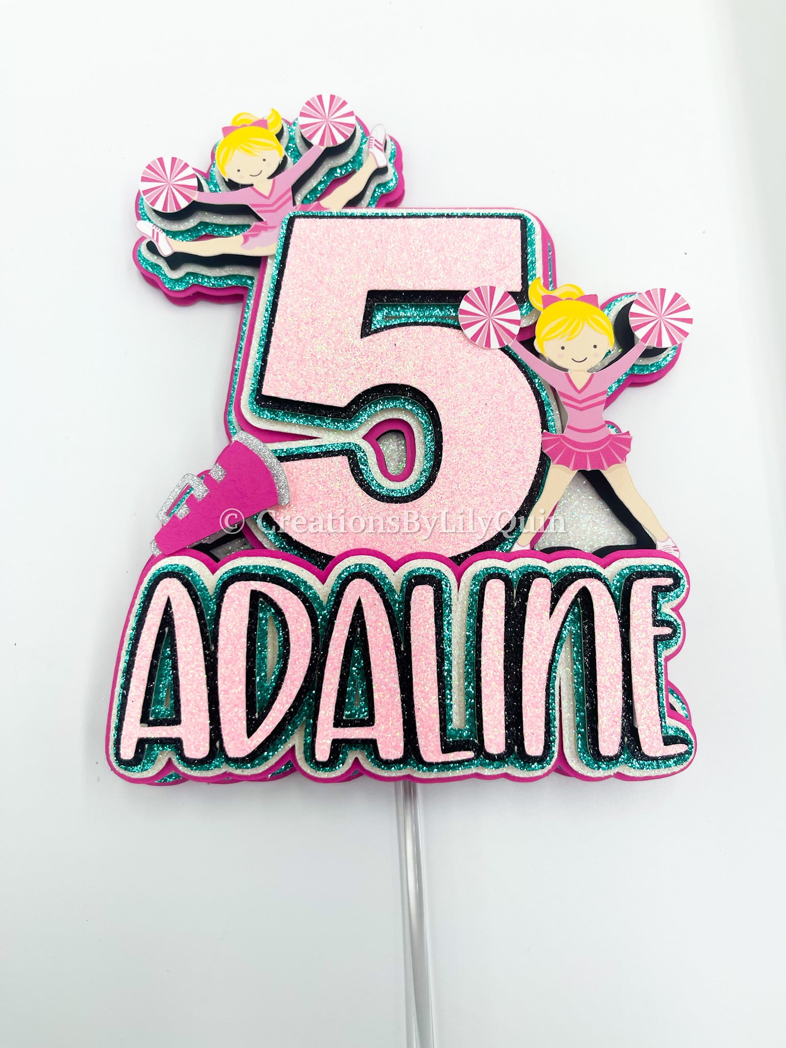 CUSTOM 3D CAKE TOPPER