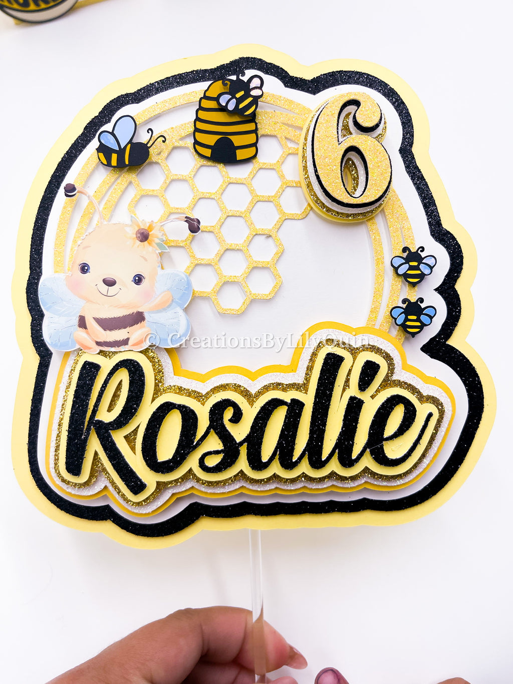 CUSTOM 3D CAKE TOPPER