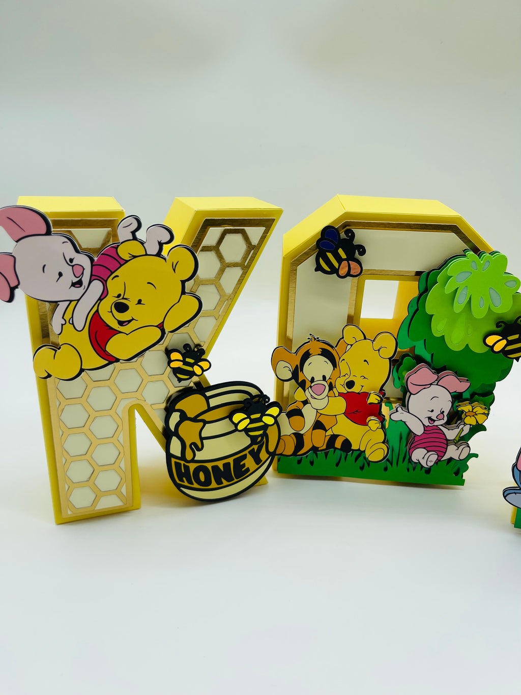 POOH 3D LETTERS 6"