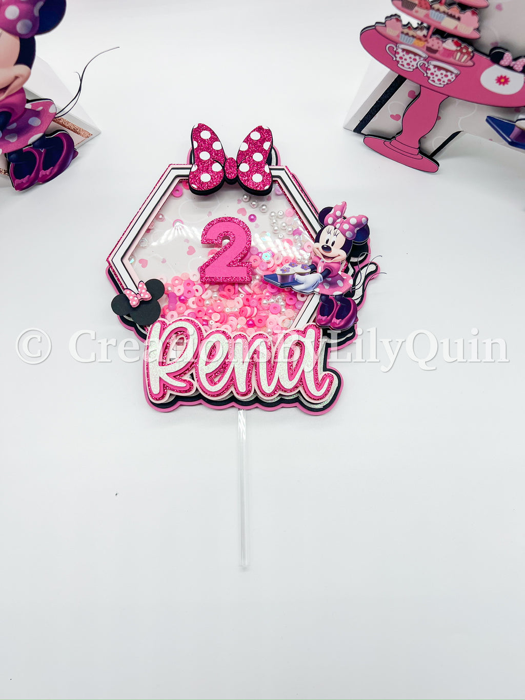 CUSTOM 3D CAKE TOPPER SHAKER