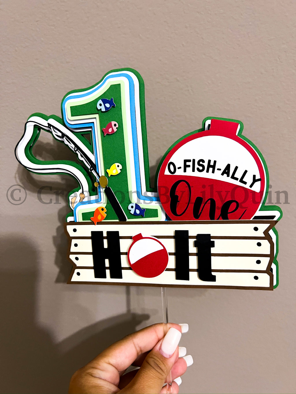 CUSTOM 3D CAKE TOPPER