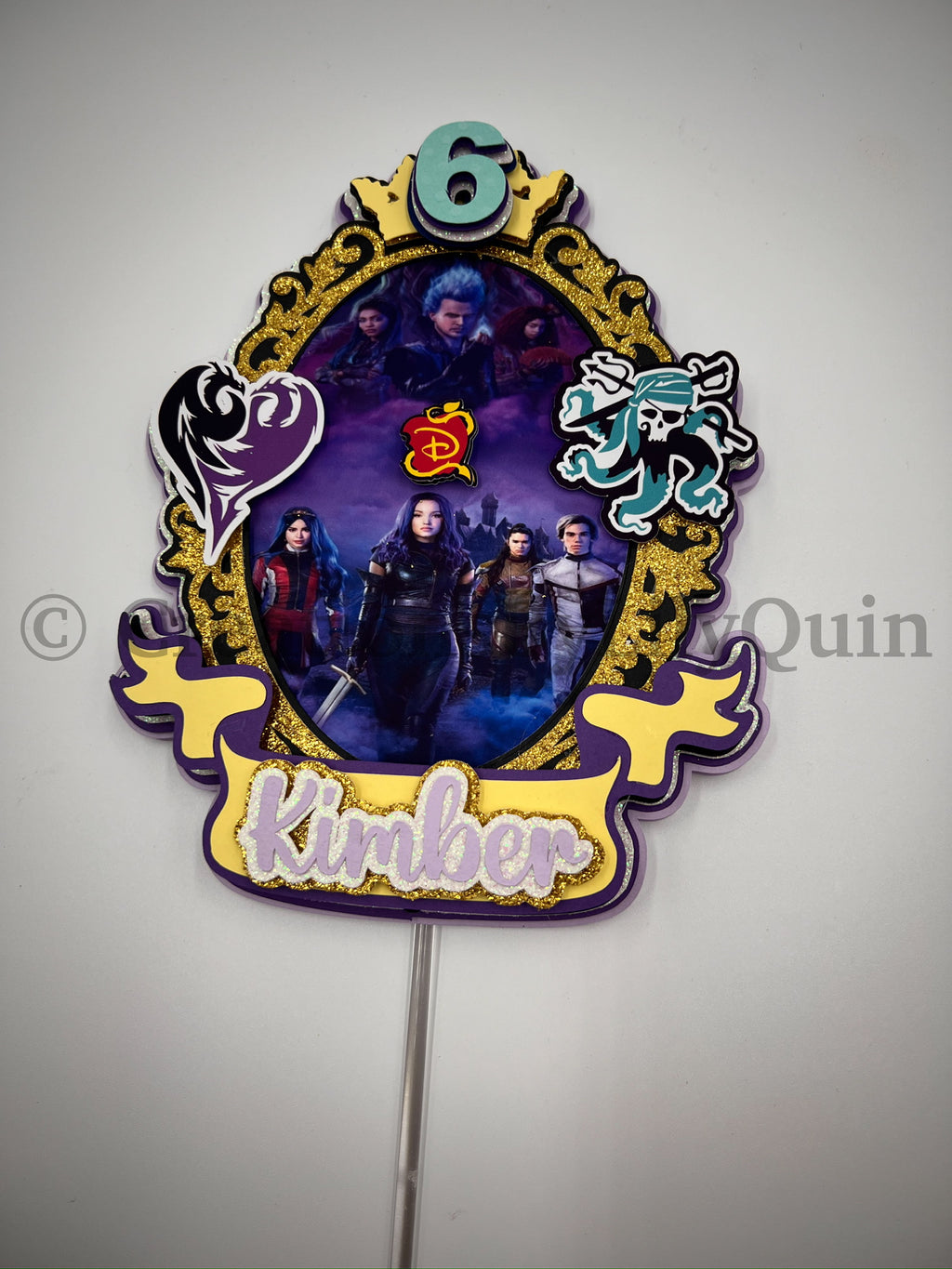 CUSTOM 3D CAKE TOPPER