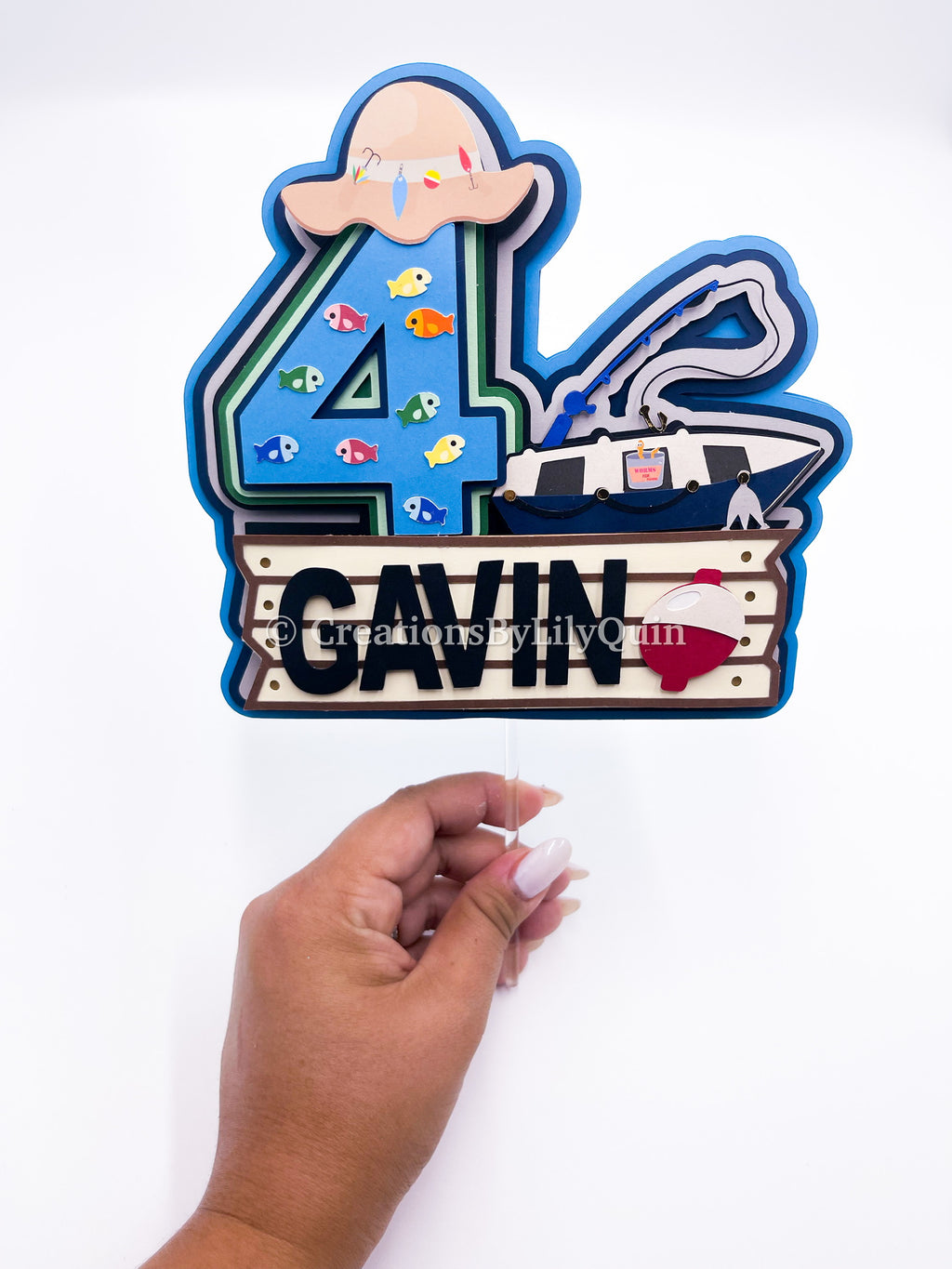 CUSTOM 3D CAKE TOPPER