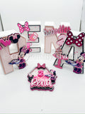 MOUSE 3D LETTERS 6"
