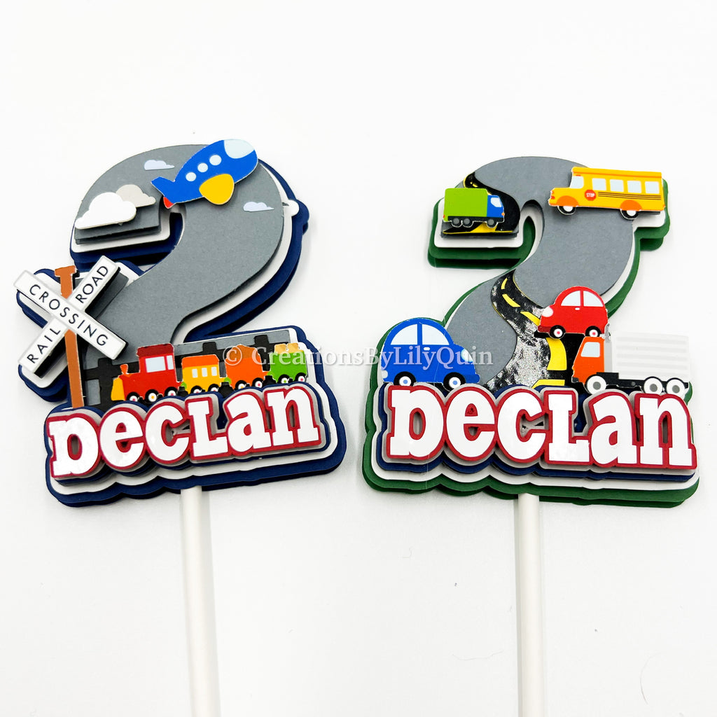 CUSTOM 3D CAKE TOPPER