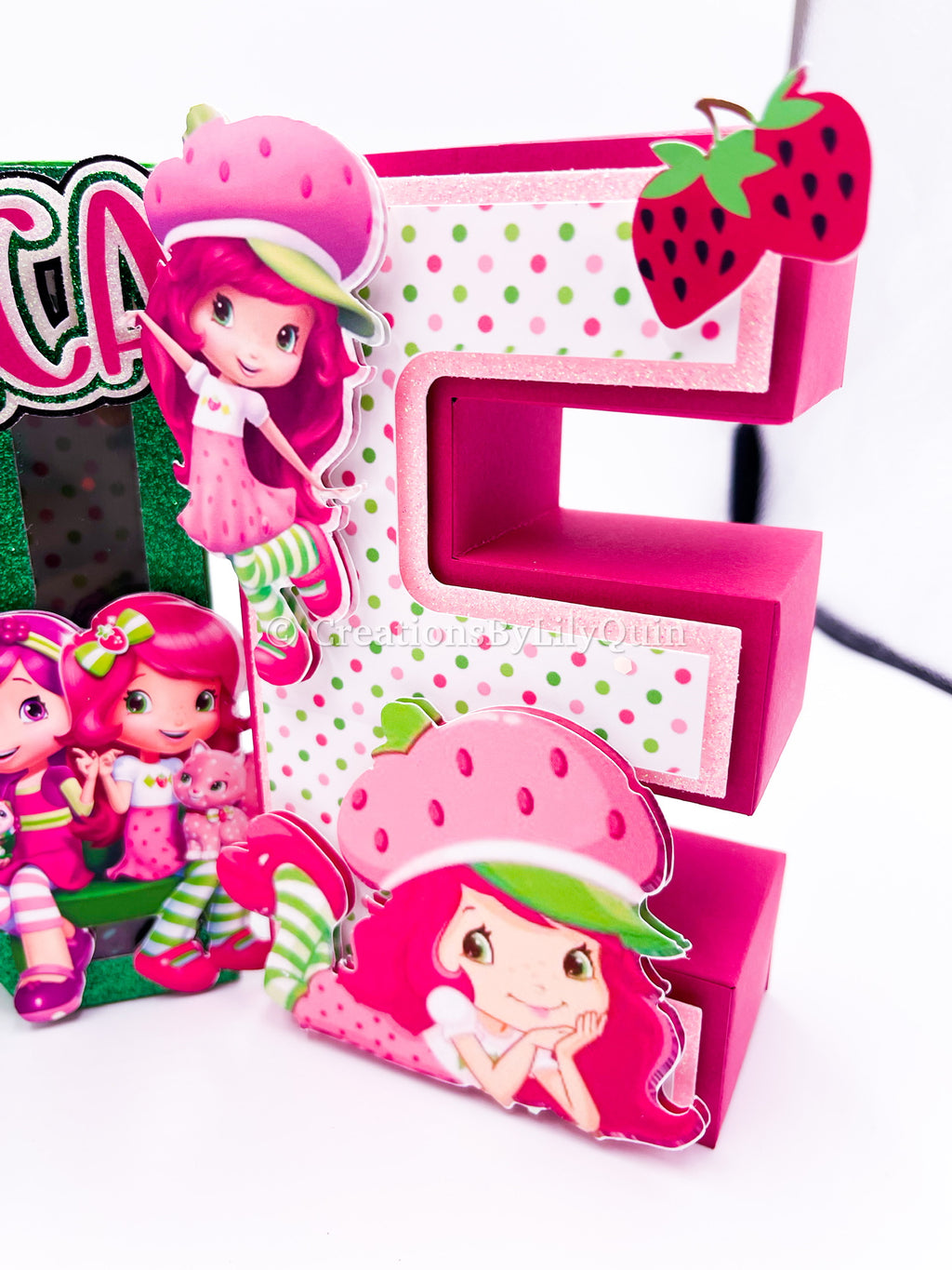 BERRY 3D LETTERS 6"