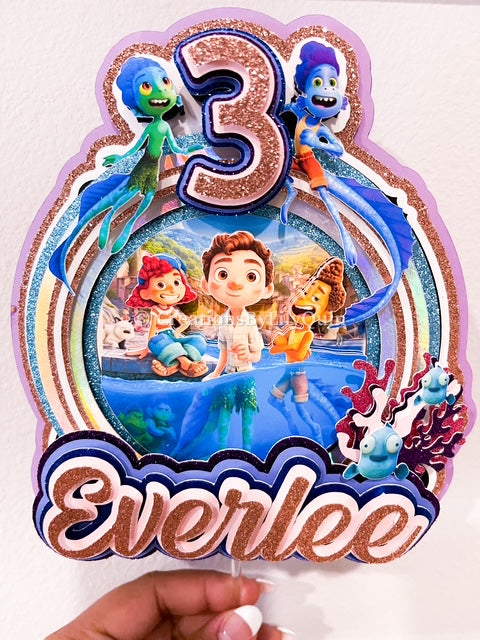 CUSTOM 3D CAKE TOPPER